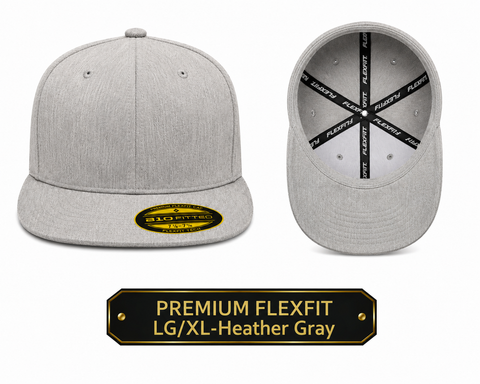 Flexfit LG/XL - Heather Gray
